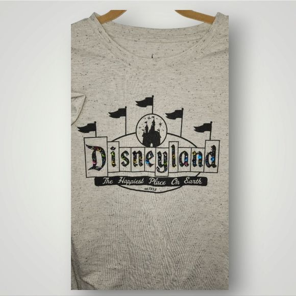 Disney Gray Long Sleeve Tee - Picture 3 of 10